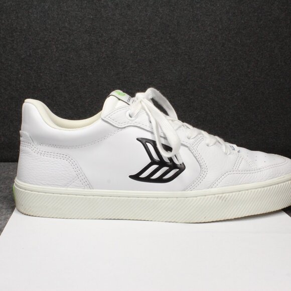 Cariuma Vallely Pro White Black Skateboard Sneakers Men's Size 12 (11.5) - Picture 7 of 11